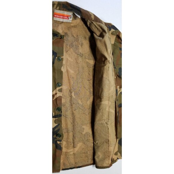 Winchester Button Up Long Sleeve Lightweight Unlined Camouflage Jacket Men's XL - Picture 4 of 16